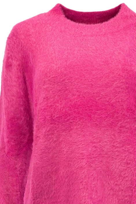 NED roze dames trui | Close up