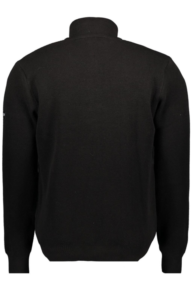 Ballin zwarte heren trui | Achteraanzicht