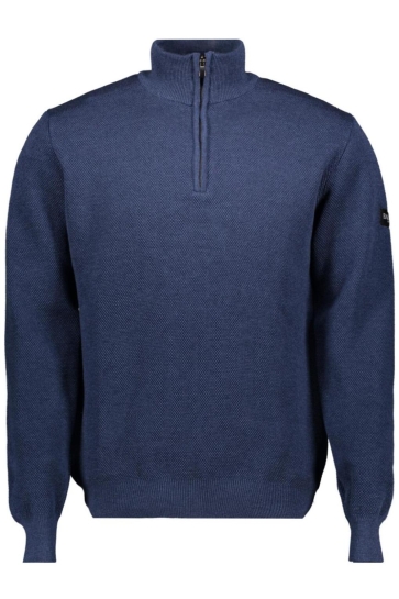 Ballin HALF ZIP PIQUET 5206 INDIGO