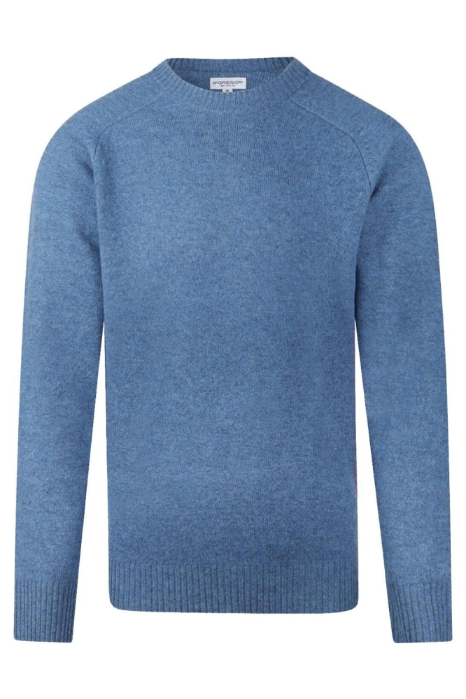 McGregor blauwe heren trui | Vooraanzicht