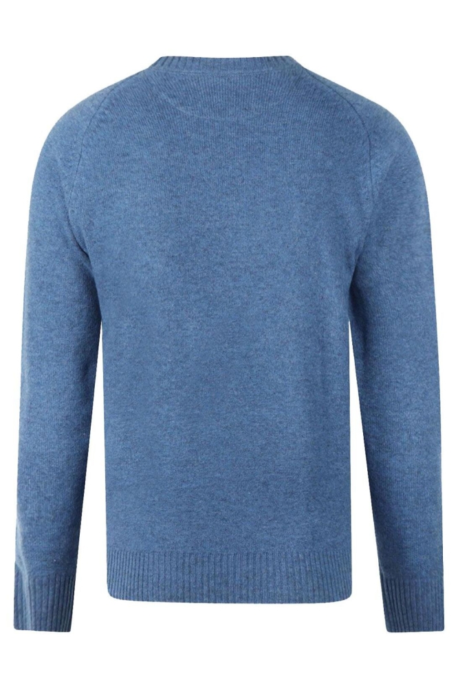McGregor blauwe heren trui | Achteraanzicht