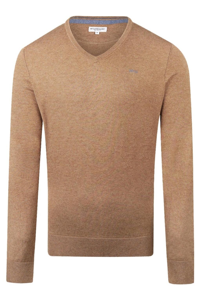 McGregor camel heren trui | Vooraanzicht