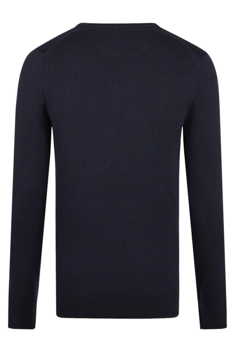 McGregor blauwe heren trui | Achteraanzicht