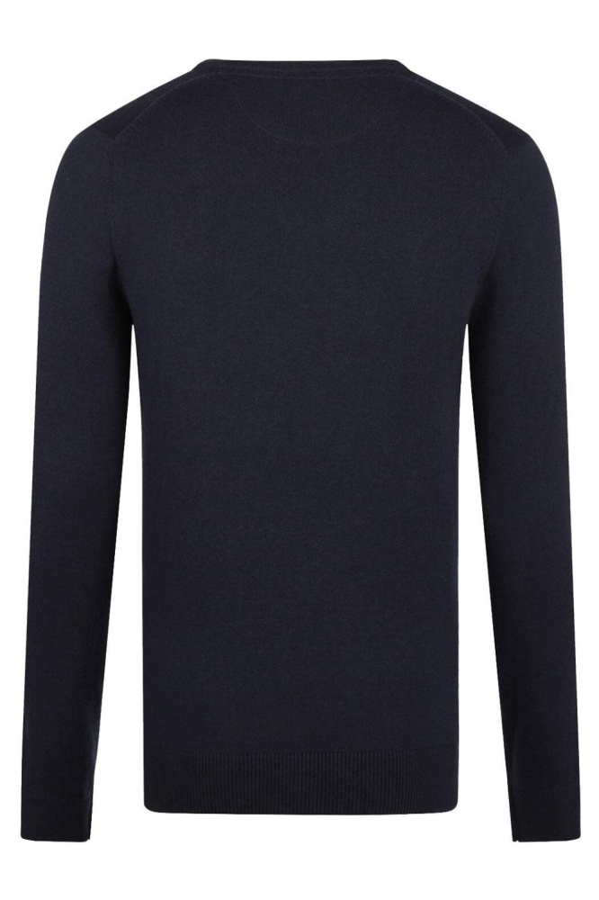 McGregor blauwe heren trui | Achteraanzicht