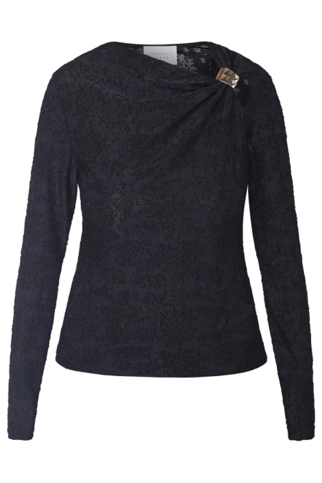 SisterS point zwarte dames t-shirt | Vooraanzicht