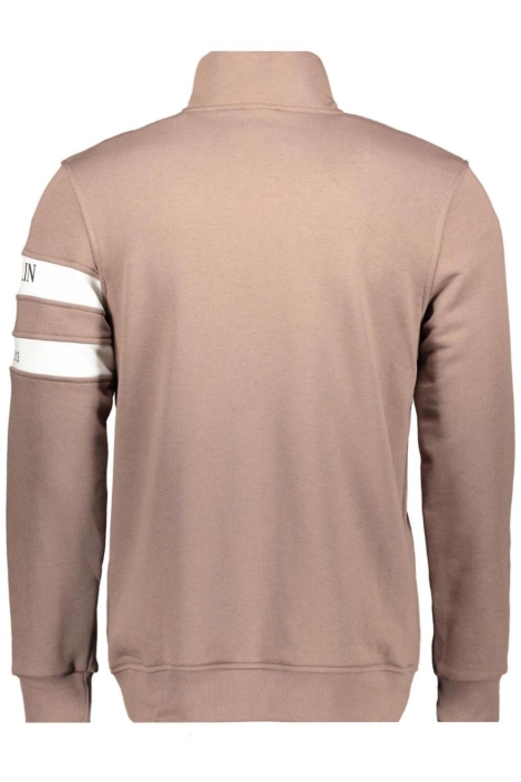 Ballin bruine heren sweater | Achteraanzicht