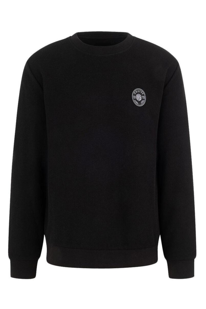 Cruyff zwarte heren trui | Vooraanzicht