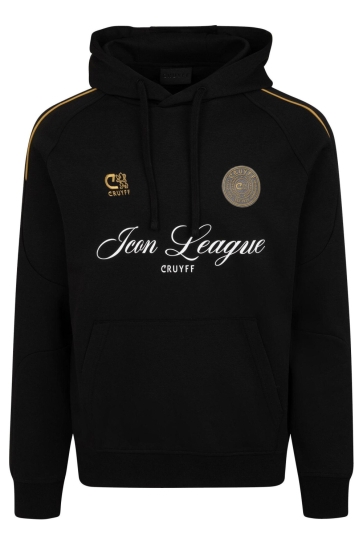 Cruyff Trui ICON LEAGUE HOODIE CA253013 960 BLACK/GOLD