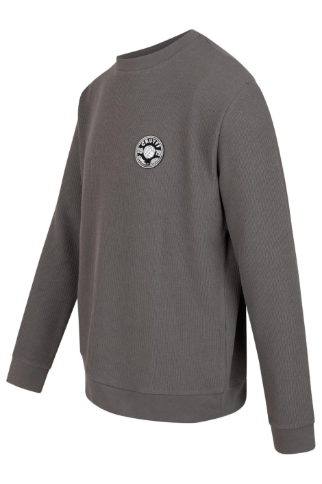 Cruyff grijze heren trui | Zijaanzicht