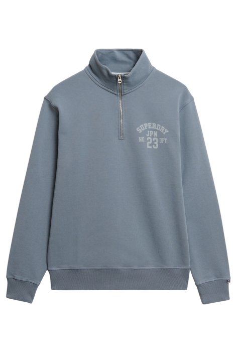 Superdry blauwe heren sweater | Vooraanzicht