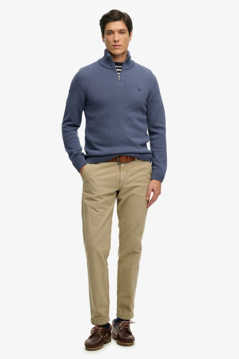 Superdry blauwe heren trui | Model