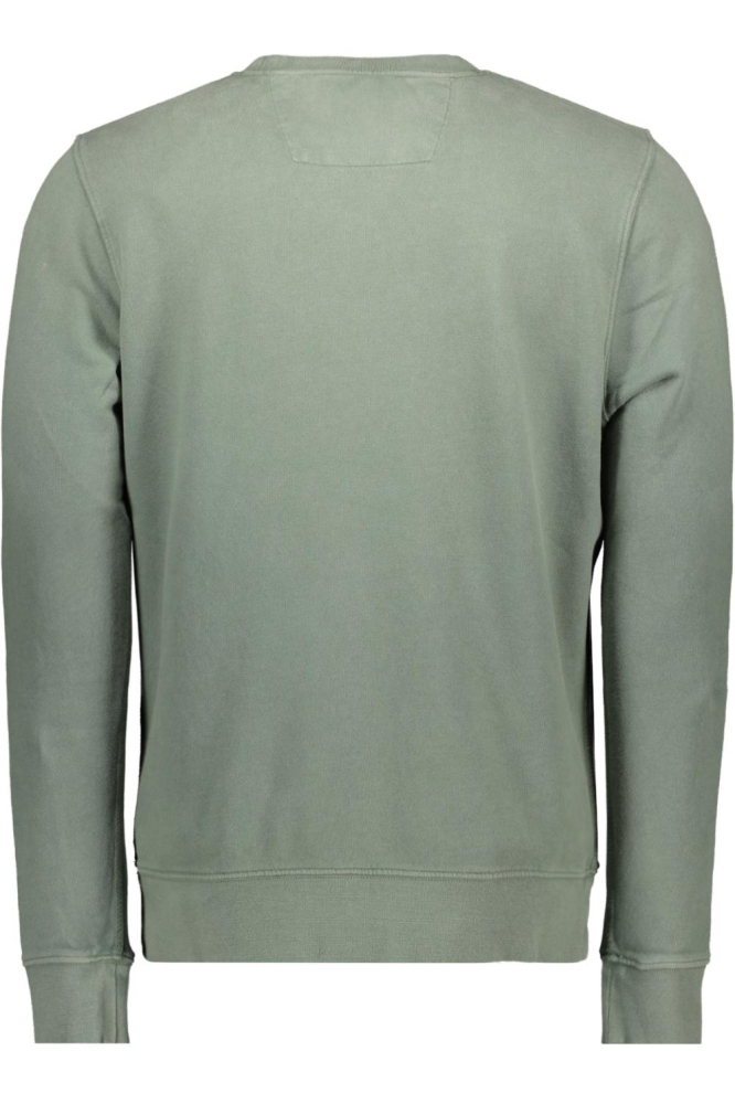 Superdry groene heren sweater | Achteraanzicht
