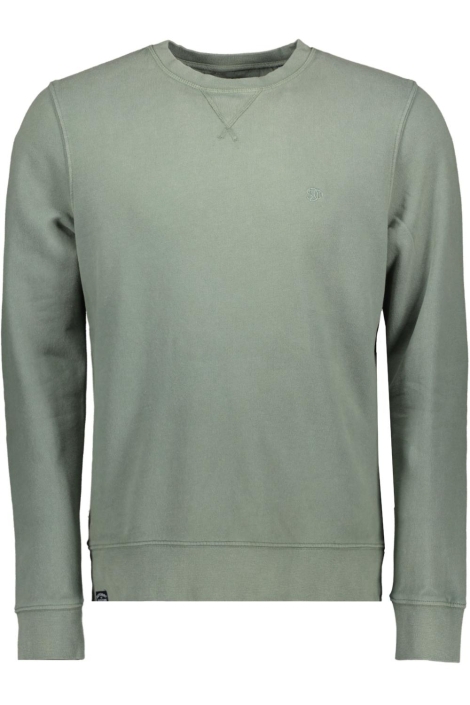 Superdry groene heren sweater | Vooraanzicht