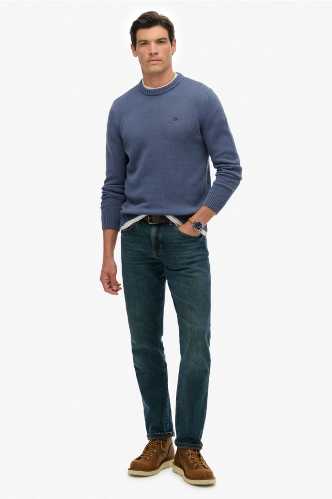 Superdry blauwe heren trui | Model