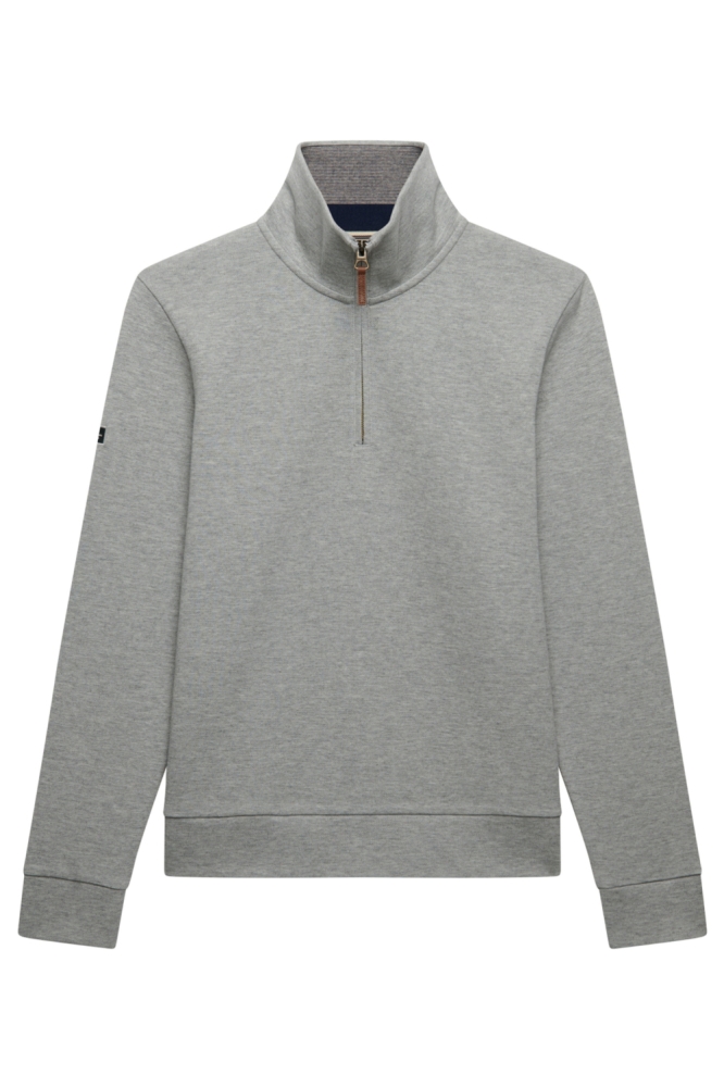 Superdry grijze heren trui | Vooraanzicht