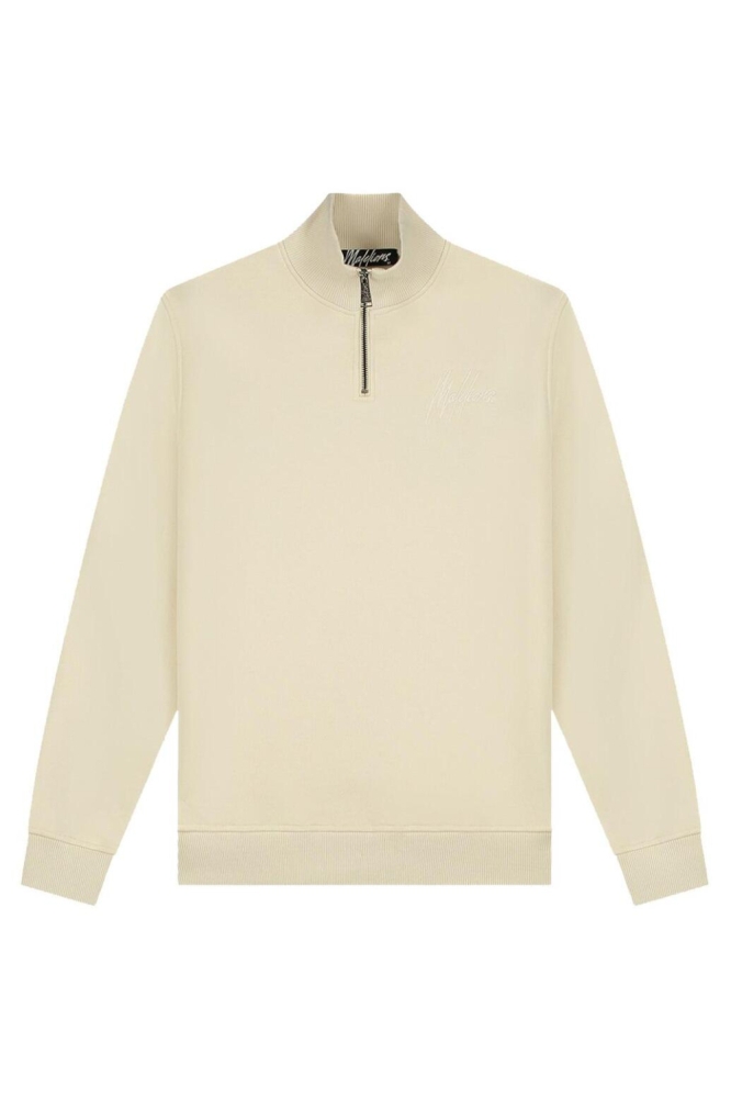 Malelions zand heren sweater | Vooraanzicht