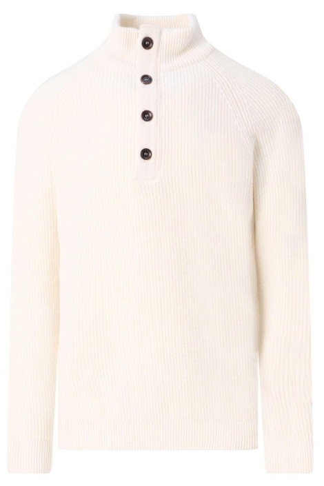 Campbell beige heren trui | Vooraanzicht