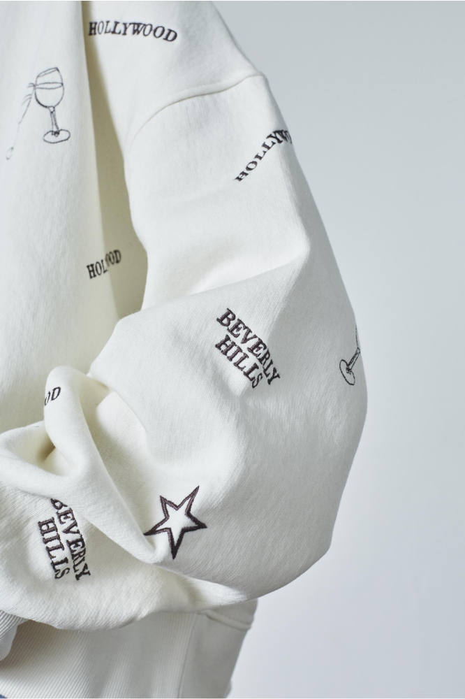 SisterS point witte dames sweater | Close up