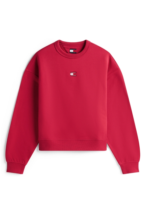 Tommy Jeans rode dames sweater | Vooraanzicht