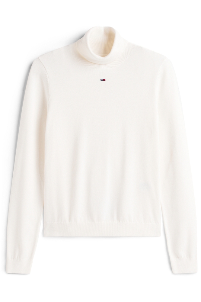 Tommy Jeans witte dames trui | Vooraanzicht