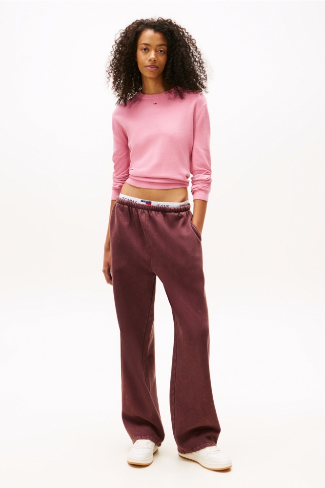 Tommy Jeans roze dames trui | Model