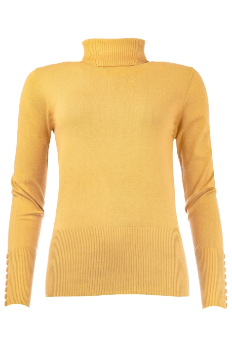 NED gele dames trui | Vooraanzicht