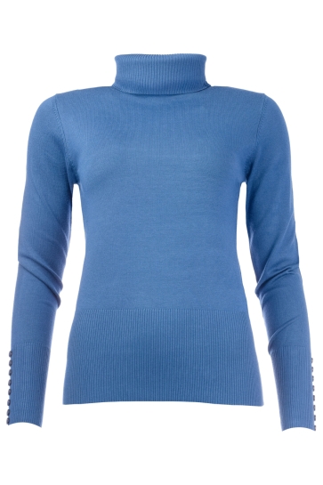 NED Trui BELON LS RMB BREI 25W1 U106 02 373 navy peony