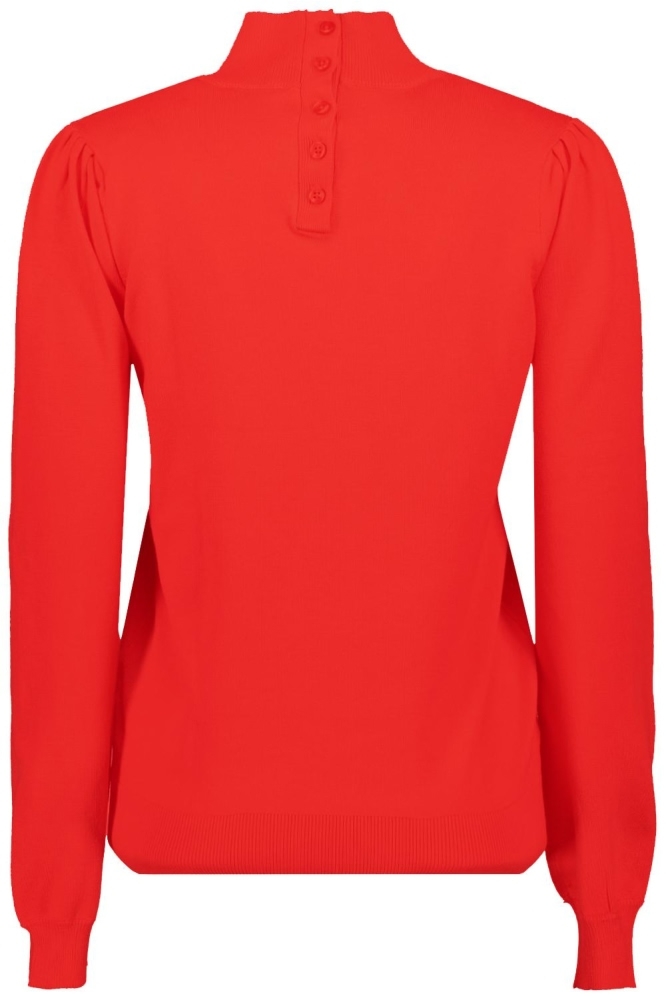 NED rode dames trui | Achteraanzicht