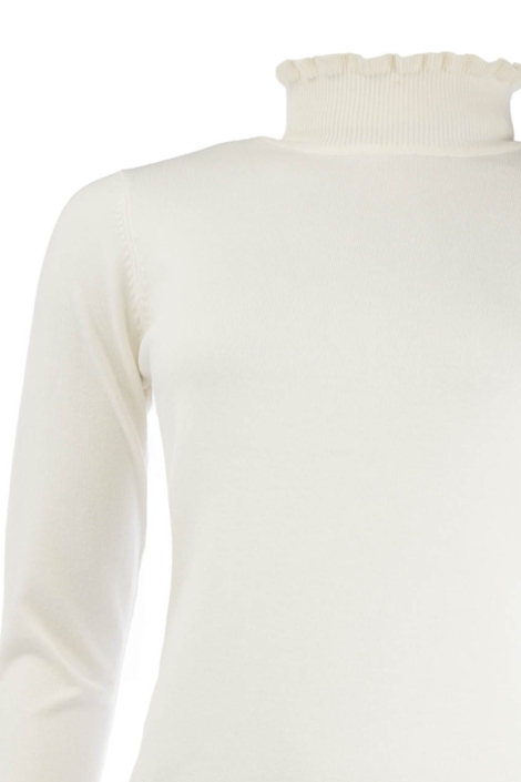 NED ecru dames trui | Close up