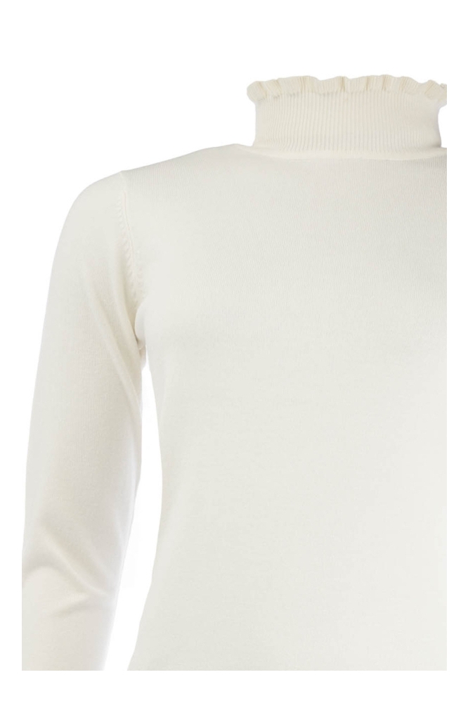 NED ecru dames trui | Close up