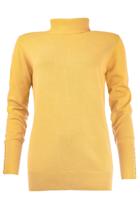 NED gele dames trui | Vooraanzicht