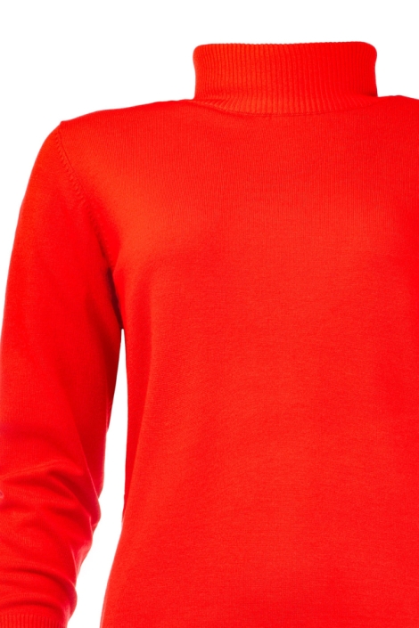 NED rode dames trui | Close up