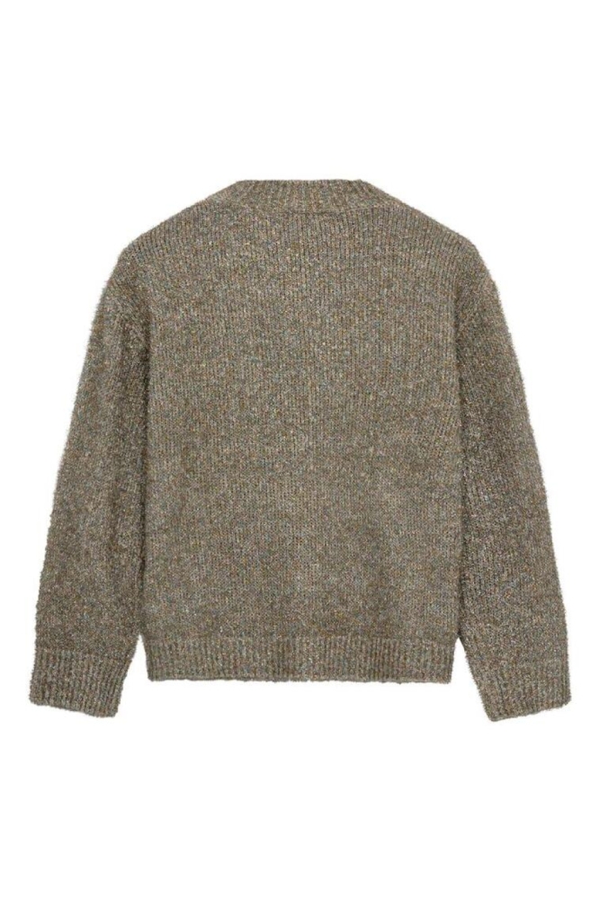 Freequent beige dames trui | Achteraanzicht