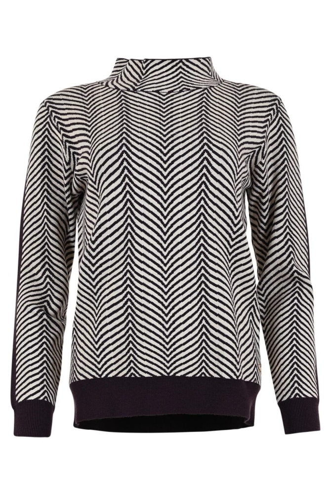 Maicazz paarse dames trui | Vooraanzicht