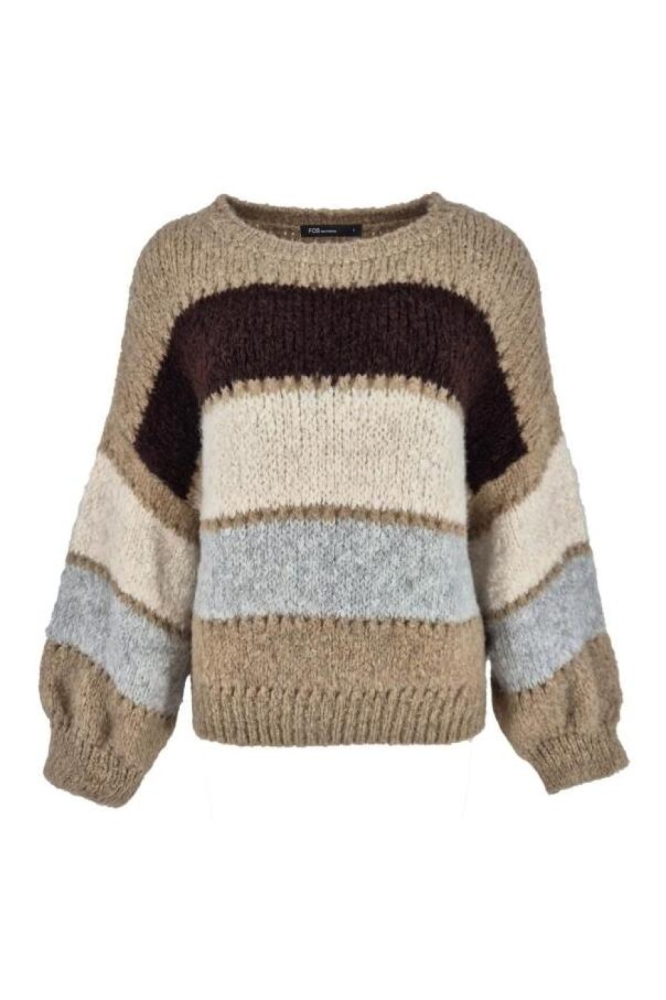 FOS Amsterdam multi color dames trui | Vooraanzicht