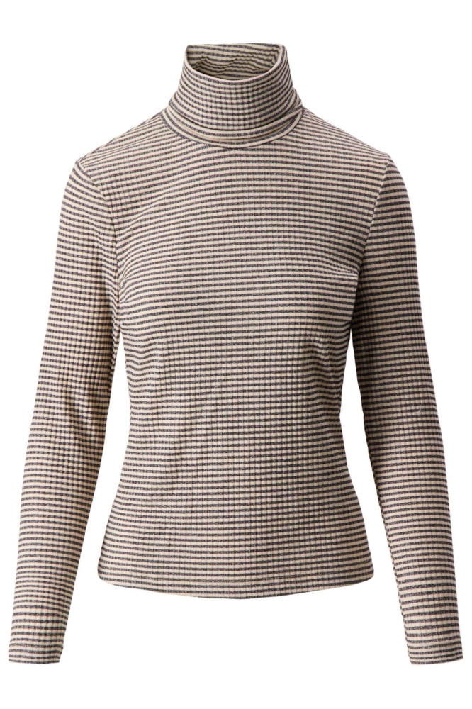 Zusss beige dames t-shirt | Vooraanzicht