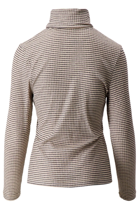 Zusss beige dames t-shirt | Achteraanzicht