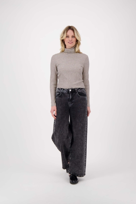 Zusss beige dames t-shirt | Model