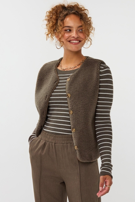 Ydence groene dames trui | Sfeerbeeld, In situatie