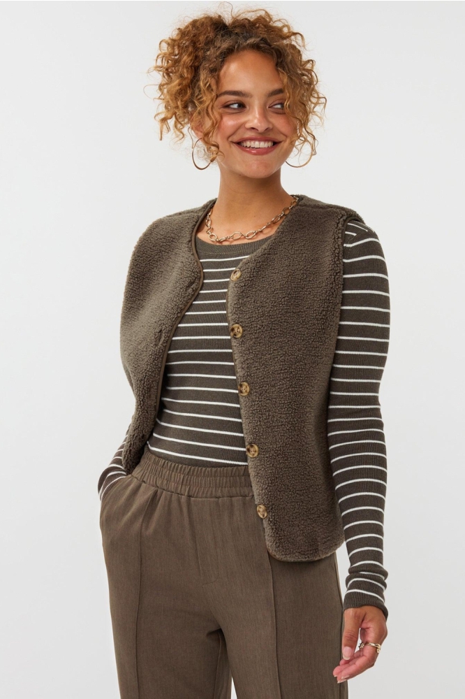 Ydence groene dames trui | Sfeerbeeld, In situatie