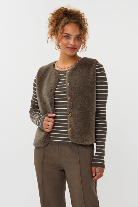 Ydence groene dames trui | Sfeerbeeld, In situatie