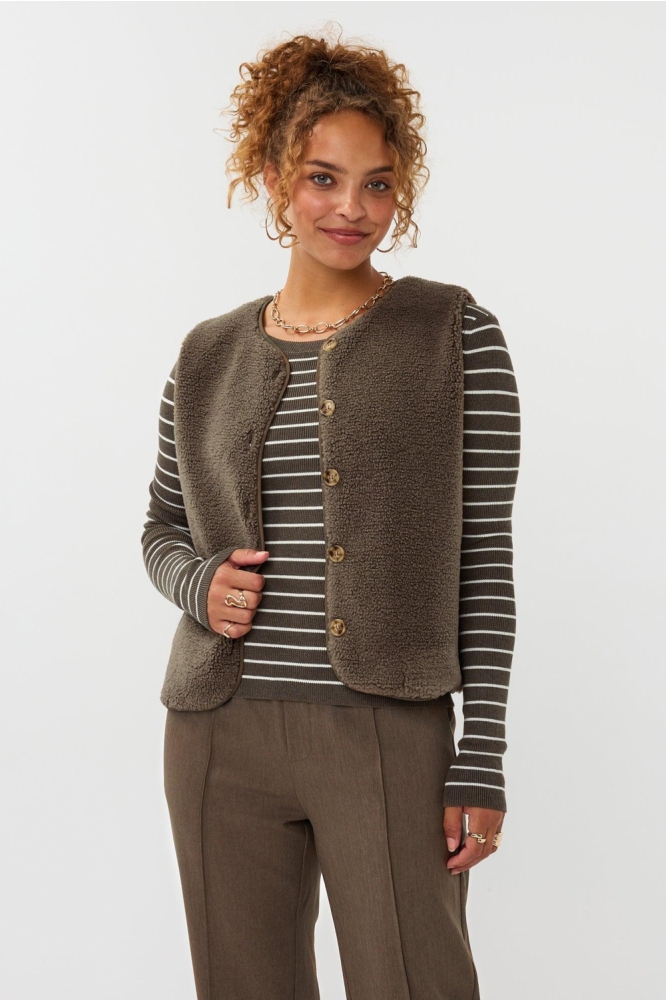 Ydence groene dames trui | Sfeerbeeld, In situatie