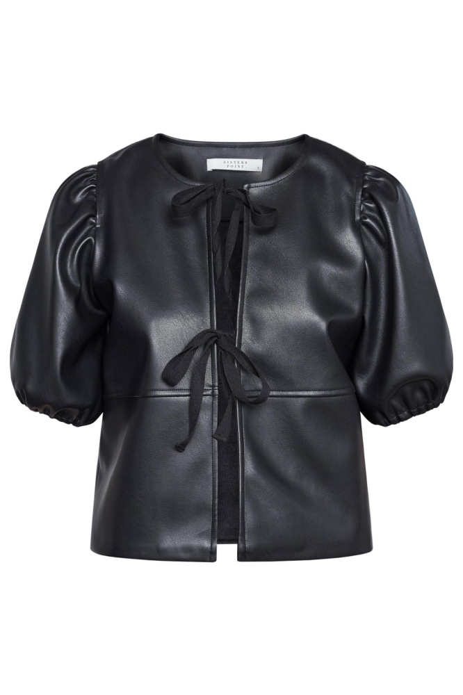 SisterS point zwarte dames t-shirt | Vooraanzicht