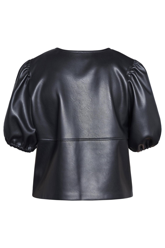 SisterS point zwarte dames t-shirt | Achteraanzicht