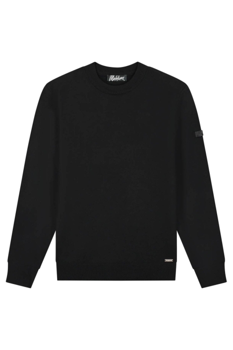 Malelions zwarte heren trui | Vooraanzicht