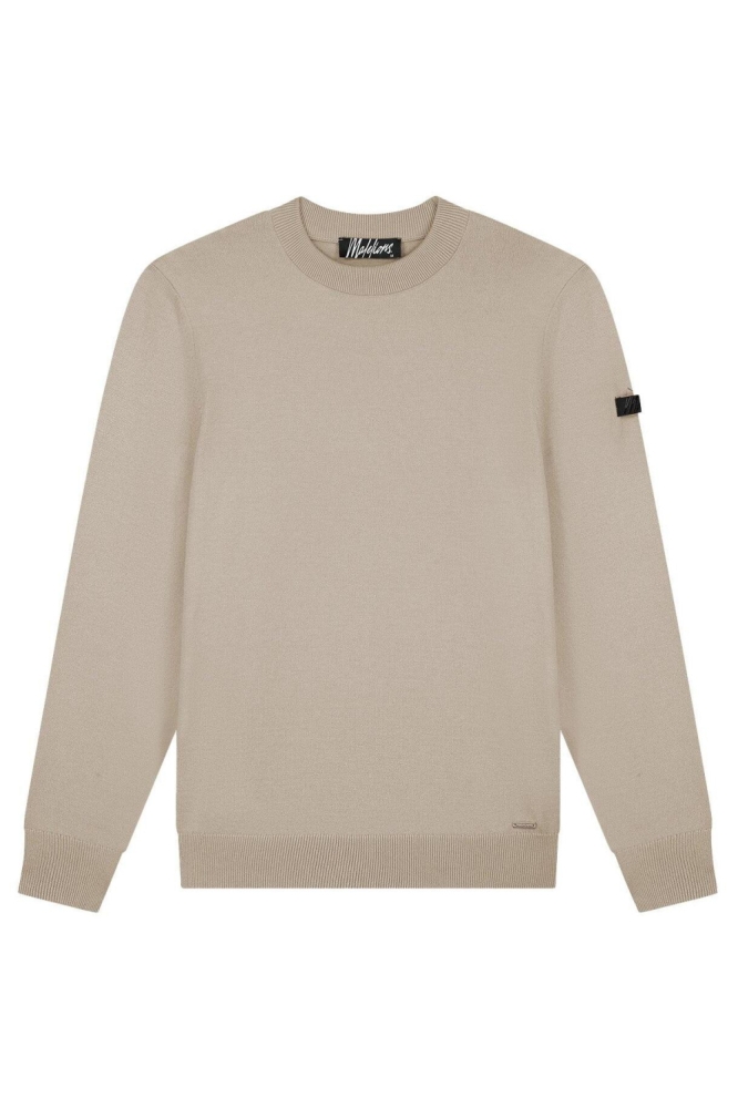 Malelions zwarte heren trui | Vooraanzicht