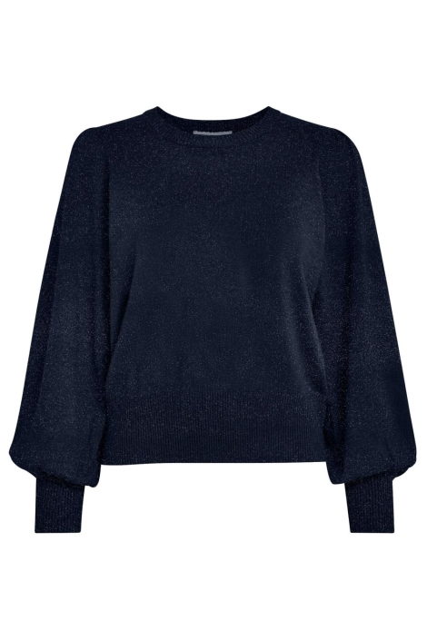 Minus blauwe dames trui | Vooraanzicht