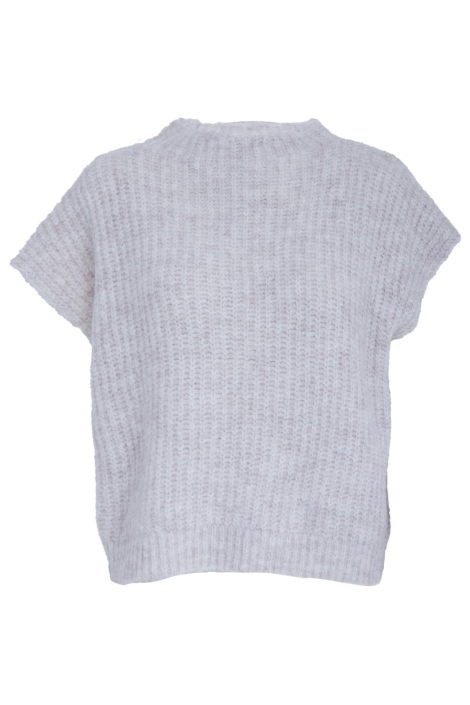 Peppercorn beige dames trui | Vooraanzicht