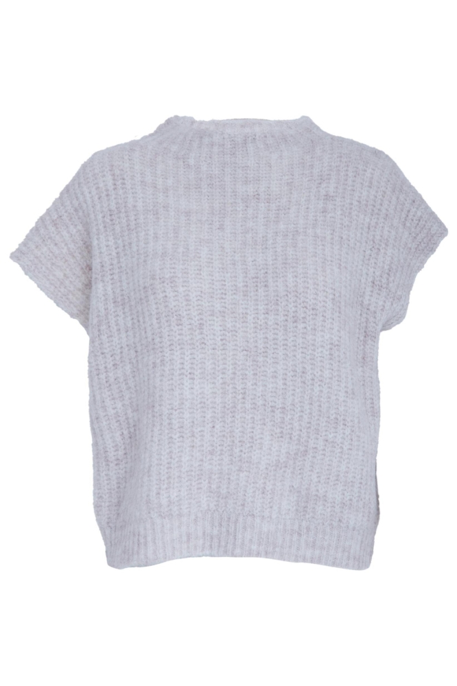 Peppercorn beige dames trui | Vooraanzicht