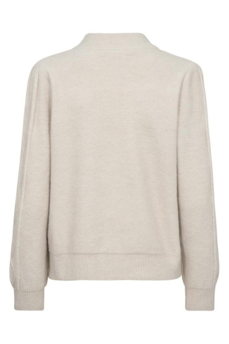 Freequent beige dames trui | Achteraanzicht